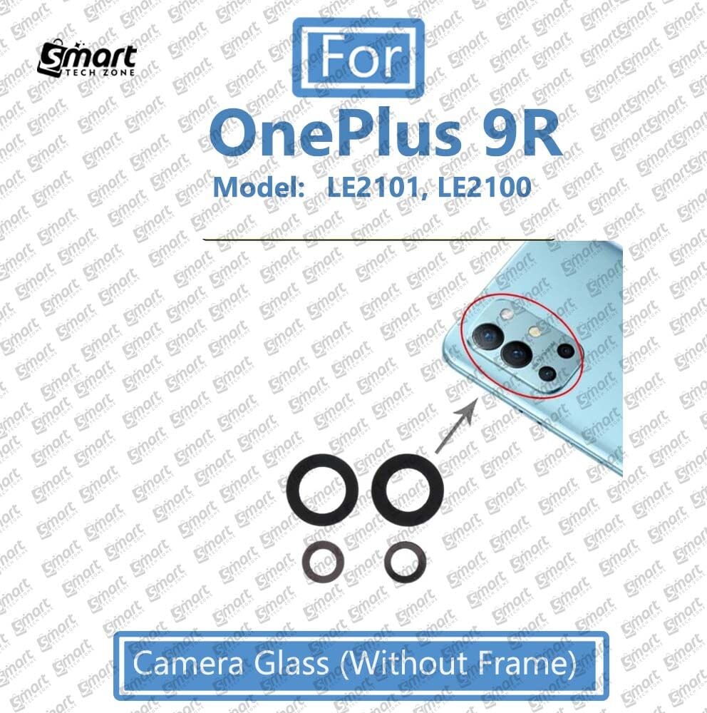 OnePlus 9R Back Camera Glass Lens With Frame Replacement Parts - Price in Bangladesh