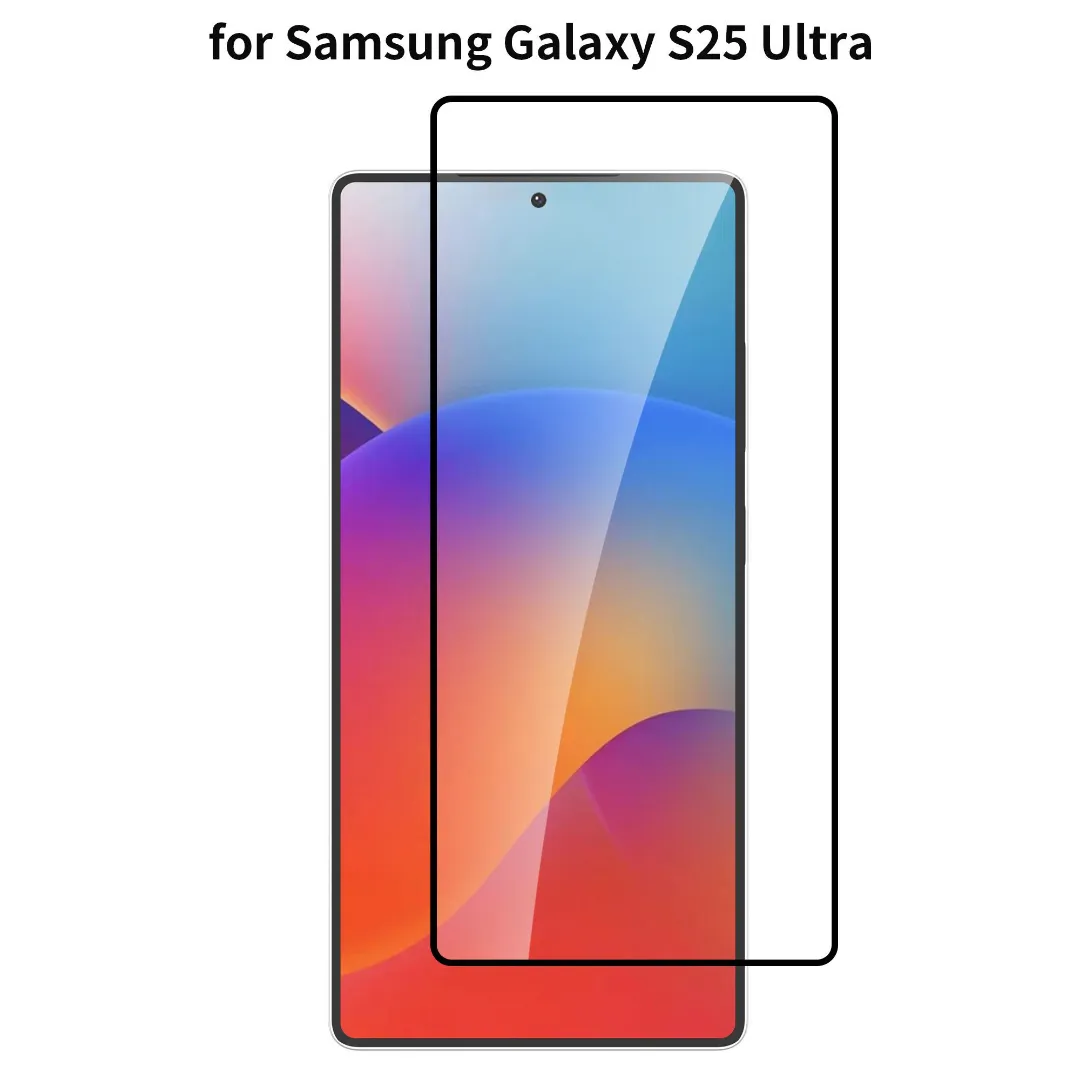 For Samsung Galaxy S25 Ultra Full Glue Full Coverage Hd Tempered Glass Screen Protector