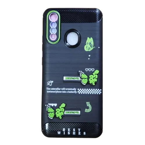 Walton Primo Rm4 Ladies Fashion Textured Silicone/Leather Protective Back Case