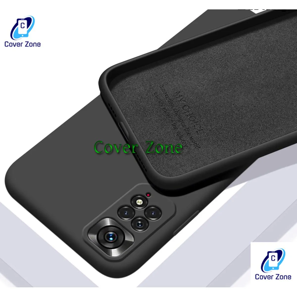 Heavy-Duty Liquid Silicone Soft Gel Rubber Shockproof Cover Phone Case for