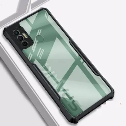 Realme C35 Edge-Reinforced Shockproof Cushion Back Clear Hybrid Transparent