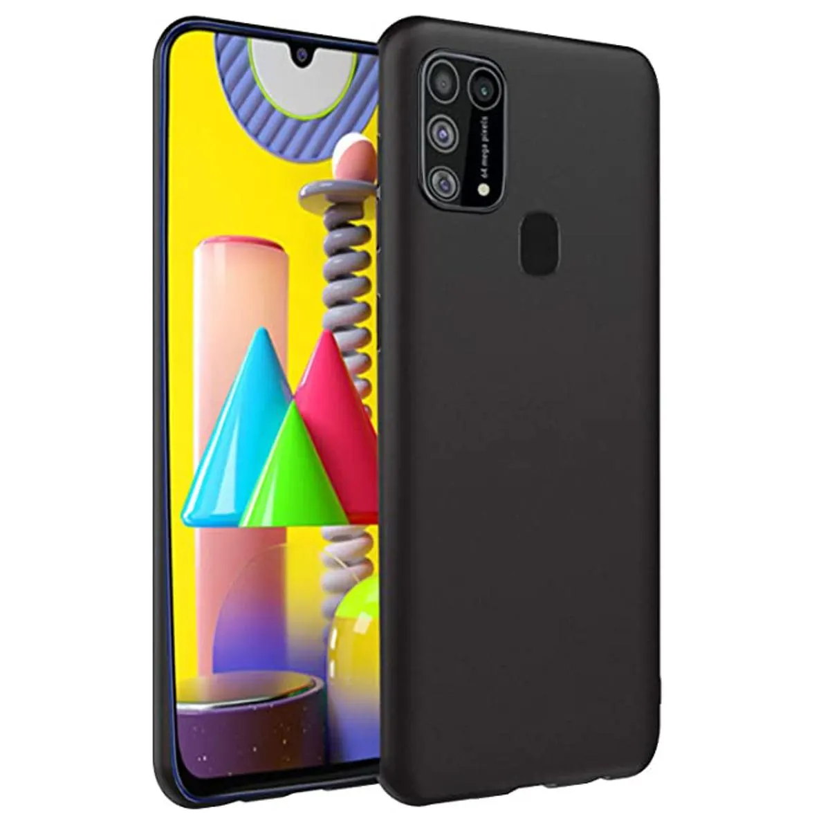 Pluscase for Samsung Galaxy A12 Shockproof Case Stand Finger Ring Hard Back - Price in Bangladesh