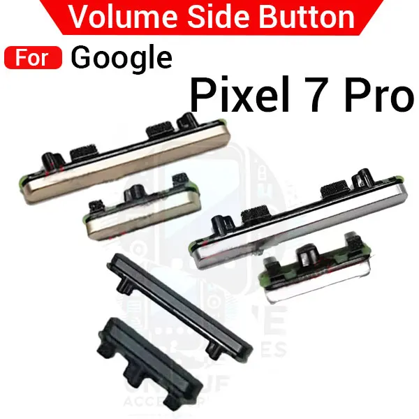 Google Pixel 7 Pro External Side Buttons Power On Off + Volume Control Button - Price in Bangladesh