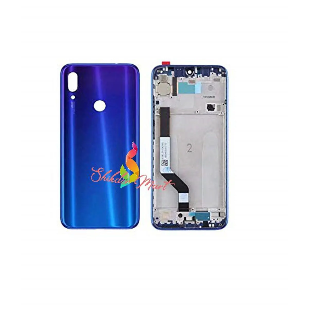 Mi Redmi Note 7/7s/7 Pro Frame with Full Body Replacement: Renew Your Phone - Blue - Price in Bangladesh