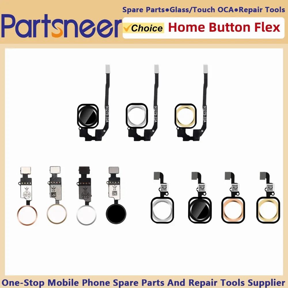 Home Button Fingerprint Replacement For iPhone 5 5S 5SE 6 6Plus 6S 6SPlus 7 7Plus 8 - Price in Bangladesh