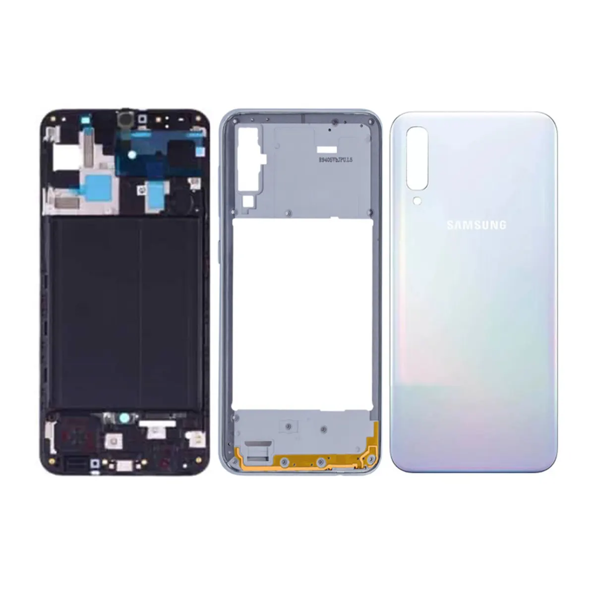 Full Body Housing Set for Samsung Galaxy A50 Includes Front LCD Frame, Middle Bezel - Price in Bangladesh