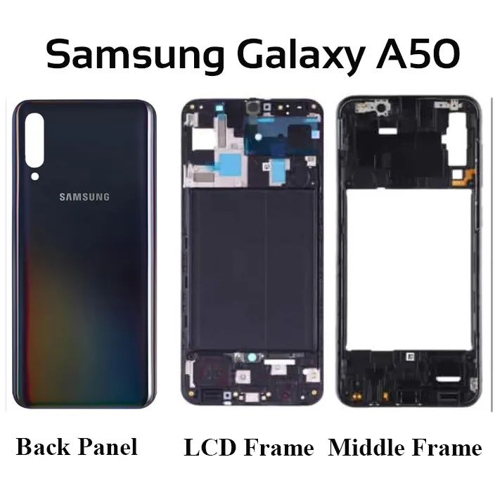 Full Body Housing For Samsung Galaxy A50 Front LCD Frame Panel, Middle Bezel Frame - Price in Bangladesh
