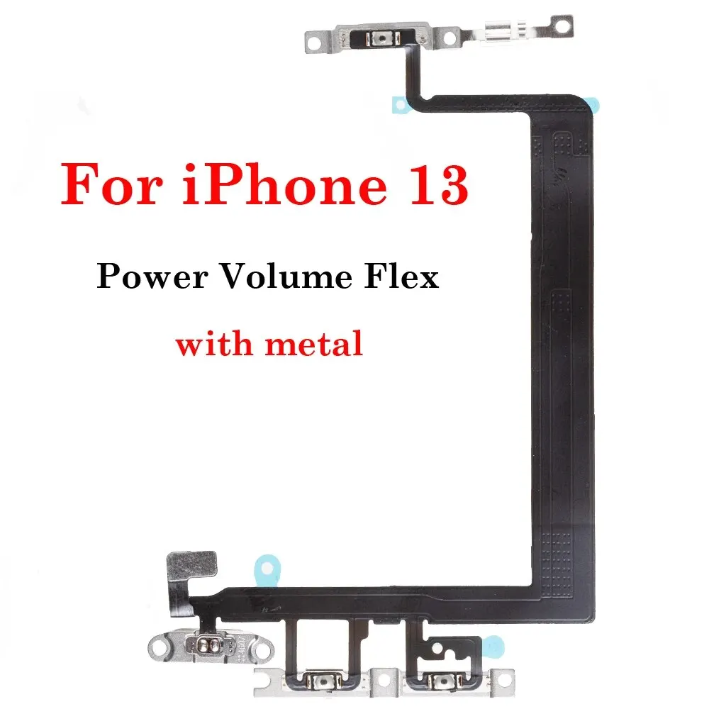 Power Button Ribbon For iPhone 13 Power Switch On/off Volume Up Down Keyboard Flex - Price in Bangladesh