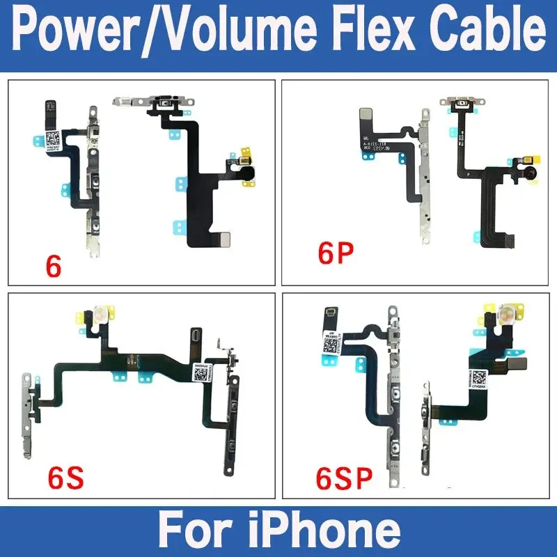Power Button Ribbon For iPhone 6s Plus Power Switch On/off Volume Up Down Keyboard - Price in Bangladesh