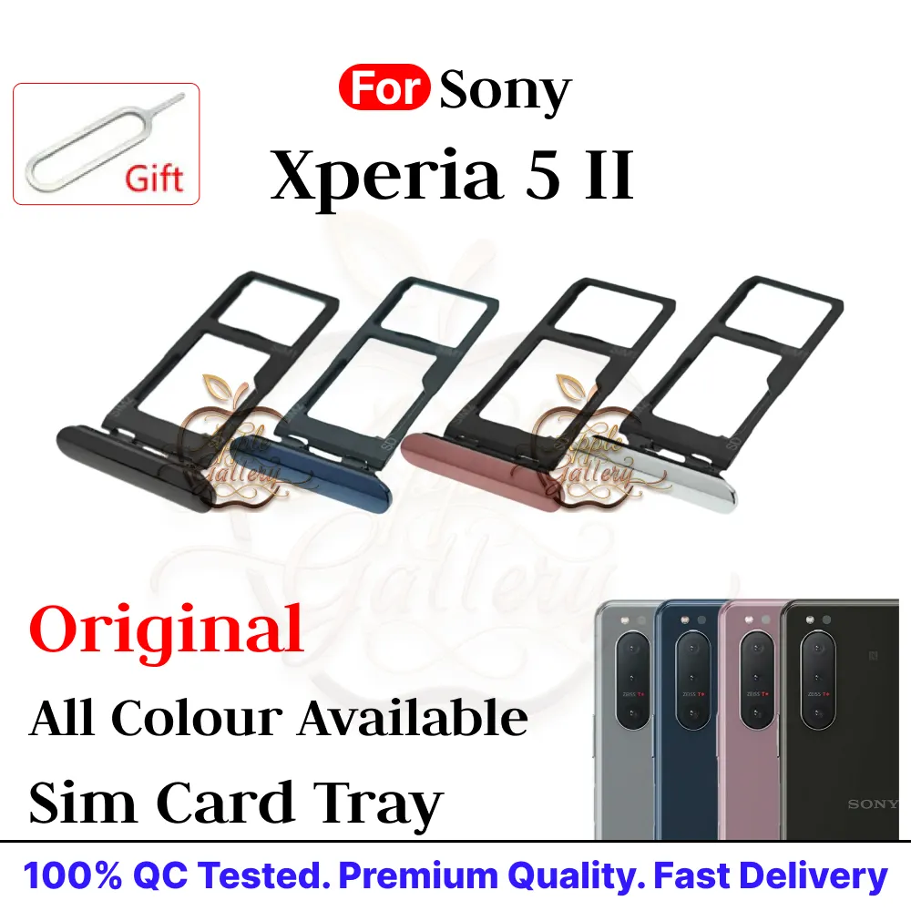 Sony Xperia 5 II Sim Card Tray Holder Sim Adapto Replacement Parts - Price in Bangladesh
