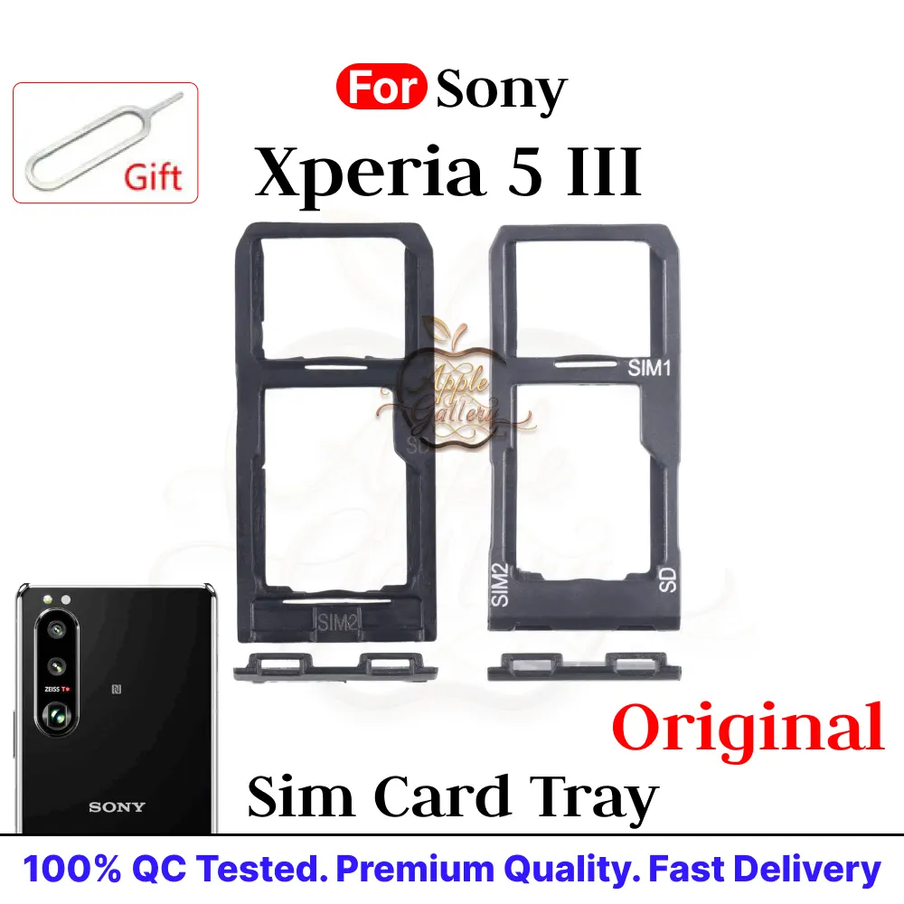 Sony Xperia 5 Iii Sim Card Tray Holder Sim Adapto Replacement Parts - Price in Bangladesh