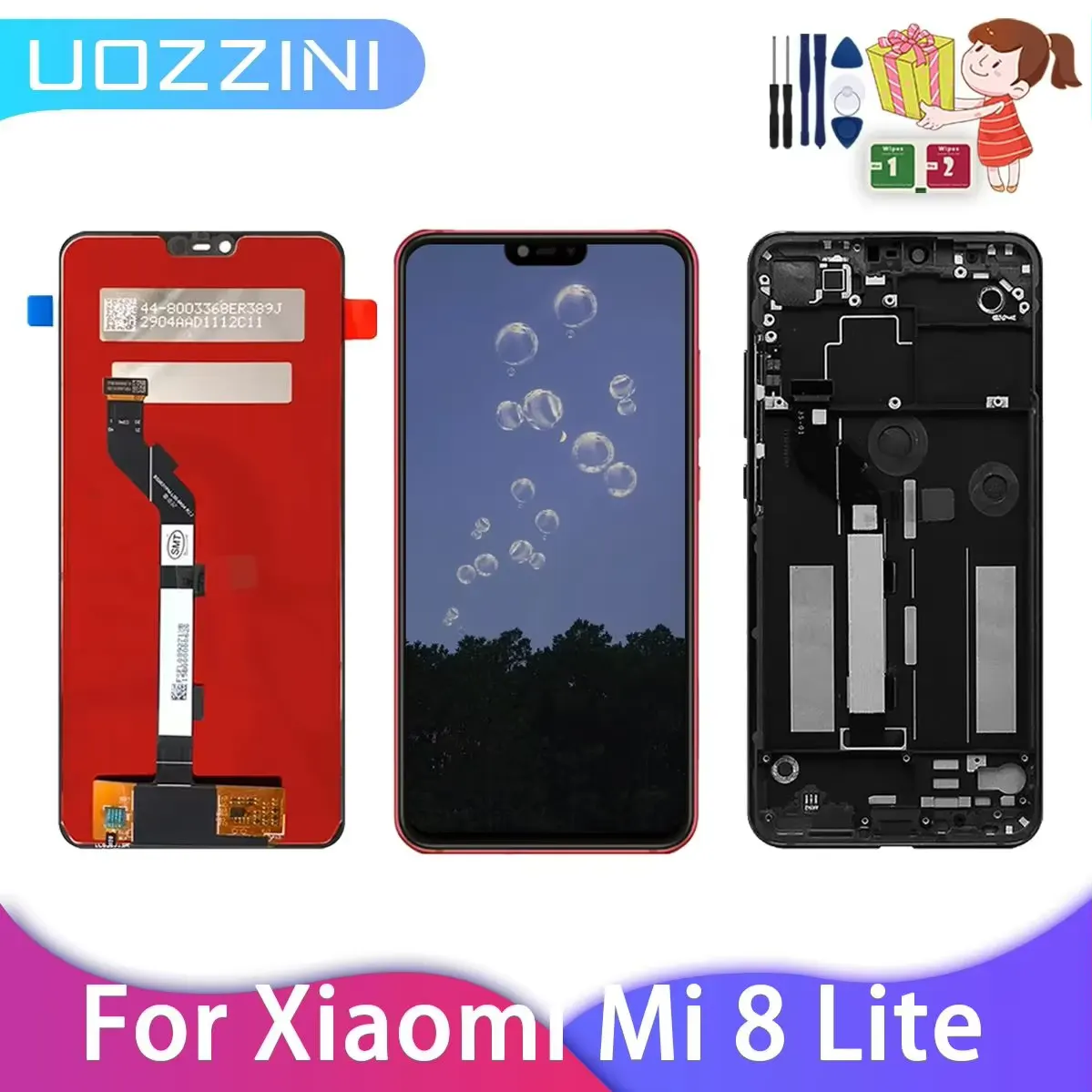 Mi 8 Lite LCD Display Touch Screen - Price in Bangladesh
