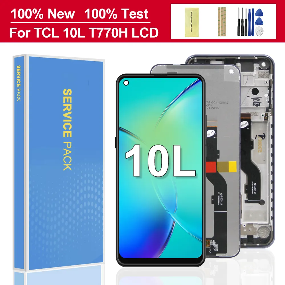 6.53" For 10L LCD Display Touch Screen Frame Digitizer Assembly Replacement For 10 - Price in Bangladesh