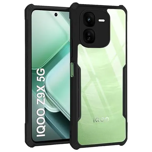 iQOO Z9x    / ALL Type of cover ( Silicone cover / Xundd cover / Pani cover / Transparent cover ) cover Pani Cover