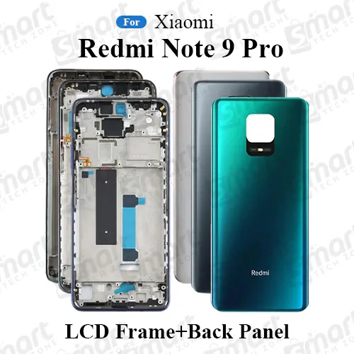 Full Body Housing for Xiaomi Redmi Note 9 Pro 4G (Front LCD Frame Panel and Back Panel) - Price in Bangladesh