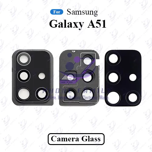 Samsung Galaxy A51 Camera Glass Lens+Frame Replacement Prats - Price in Bangladesh