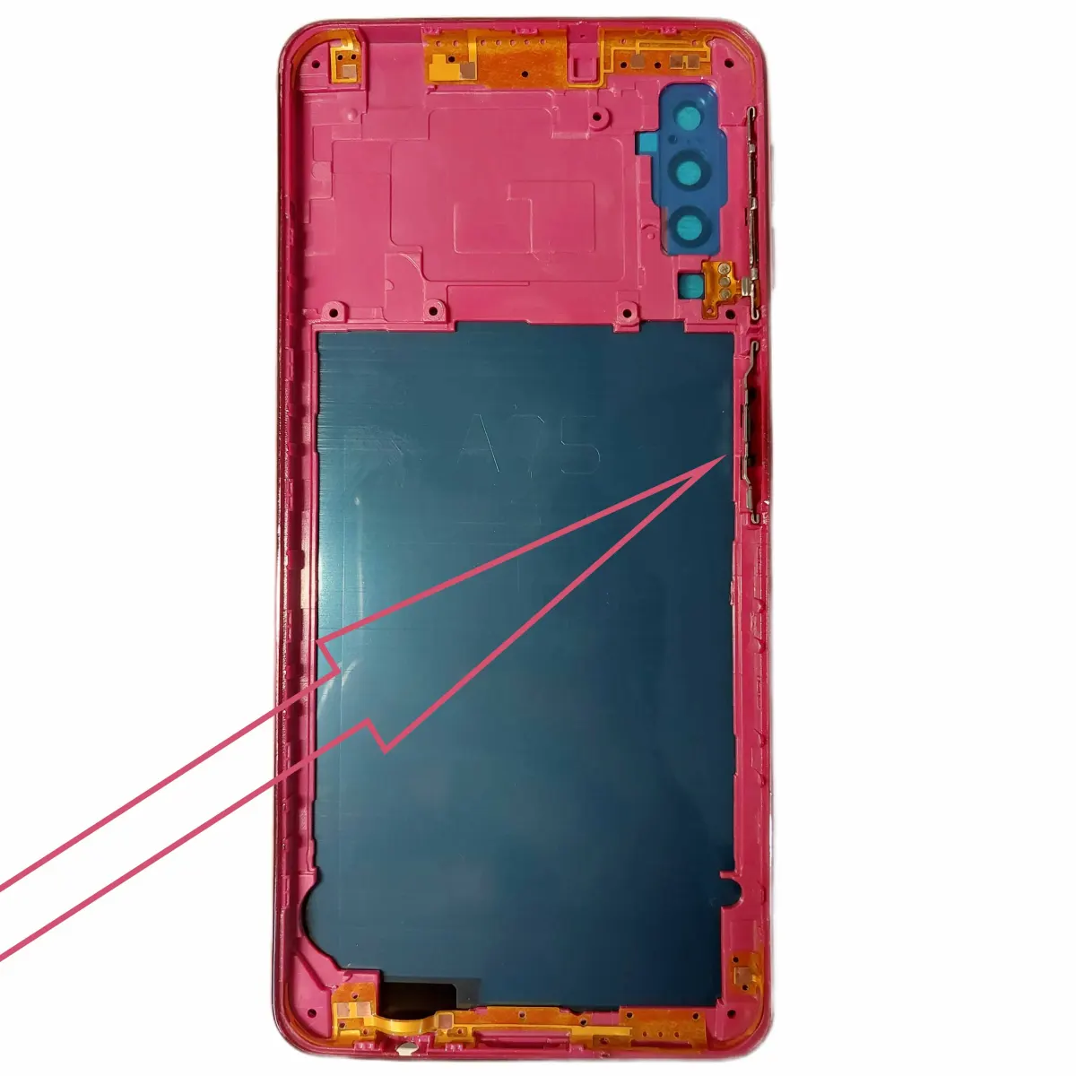 Fingerprint Protective Steel for Samsung Galaxy A7 2018 A750 Without Fingerprint Sensor Mobile Replacement Parts - Price in Bangladesh