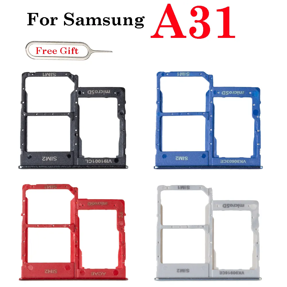 Samsung Galaxy A31 SM-A315 Dual SIM Tray Replacement Slot Holder with Opening Needle (Sim Ejector) - Price in Bangladesh