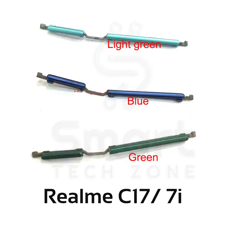 Compatible with Realme C17/ 7i External Side Buttons Power On Off + Volume Control Button Outside Side Keys - Price in Bangladesh