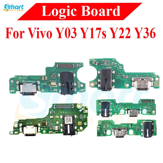 Charging Logic Board For Vivo Y03 Y17s Y22 Y36 Charging Port USB Plug PCB Dock Connector Spare parts - Price in Bangladesh