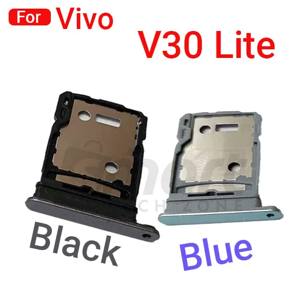 Sim Tray SD Card Tray Holder Card Compatible with Vivo V30 Lite With Sim Ejector Pin Replacement Part - Price in Bangladesh