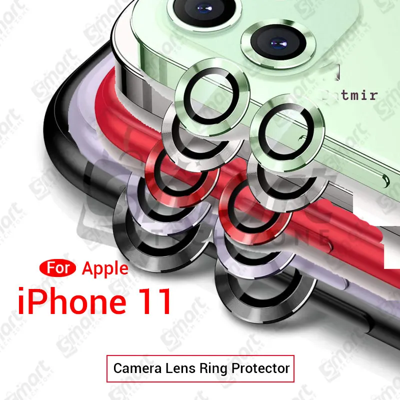 Apple iPhone 11 Camera Lens Protector Ring Film Protection Tempered Premium Quality - Price in Bangladesh