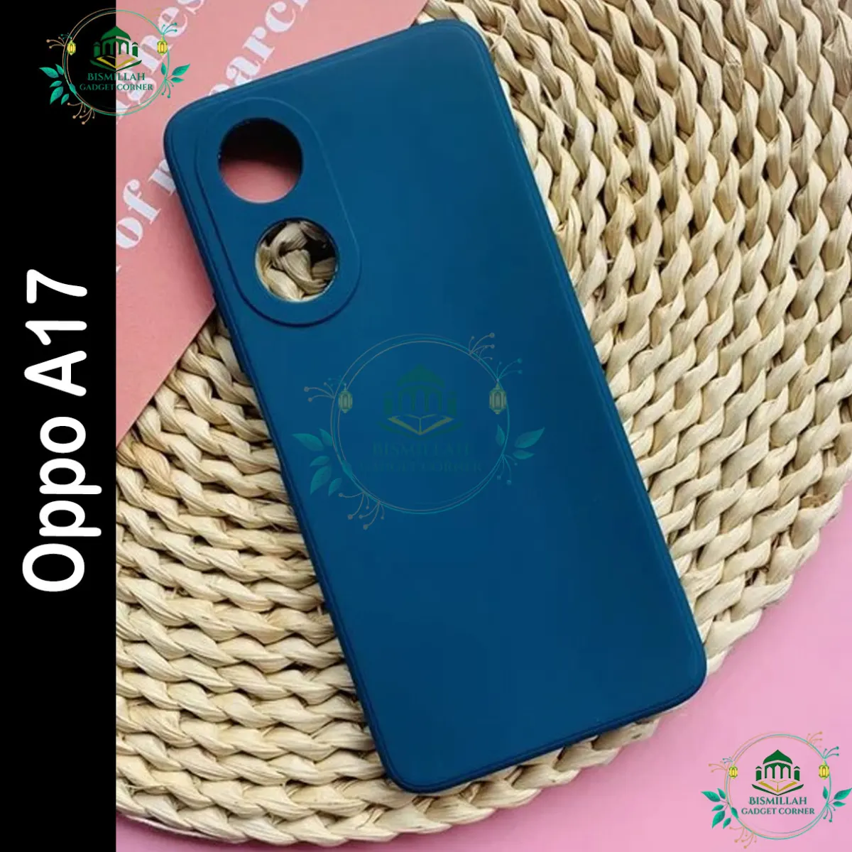 Premium Liquid Silicone Phone case for Oppo A17 Liquid Silicon Mobile Back Case Soft Silicone Phone Cover