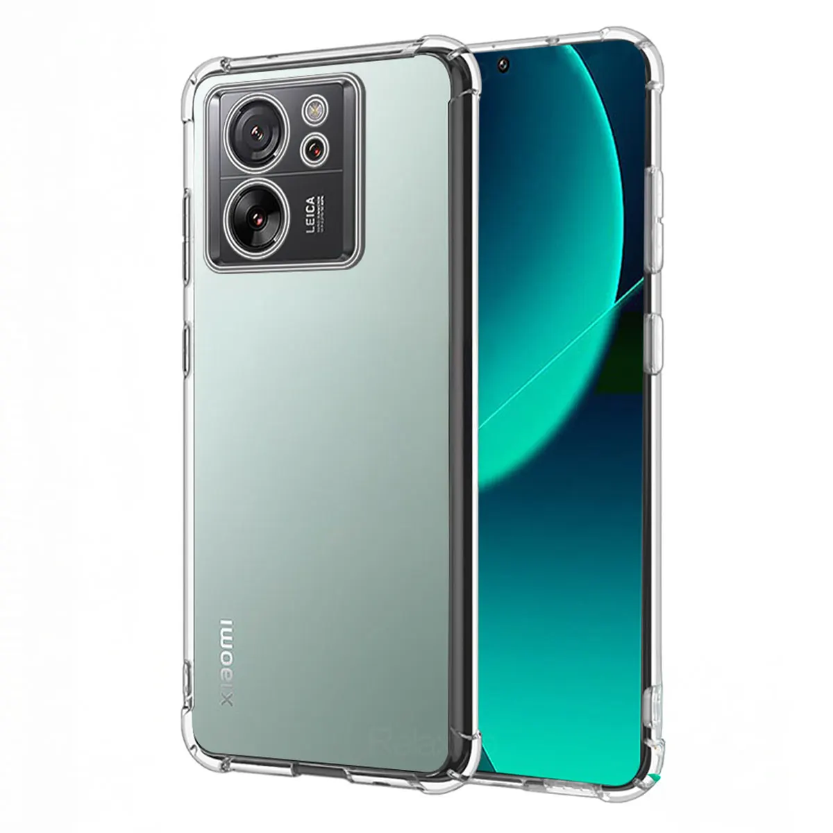 Transparent Back Cover for Xiaomi Redmi K60 Ultra / Xiaomi 13T / 13T Pro - Luxury Shockproof Soft Case - Price in Bangladesh