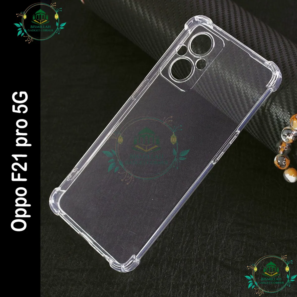 Transparent back cover For Oppo F21 pro 5G Luxury transparent Protect Back Cover Soft Case