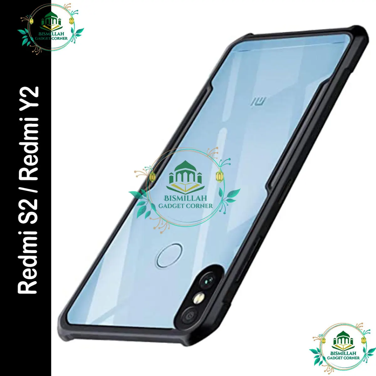 Xundd Back Cover for Xiaomi Redmi S2 / Redmi Y2 Transparent Hybrid Hard PC Back Bumper