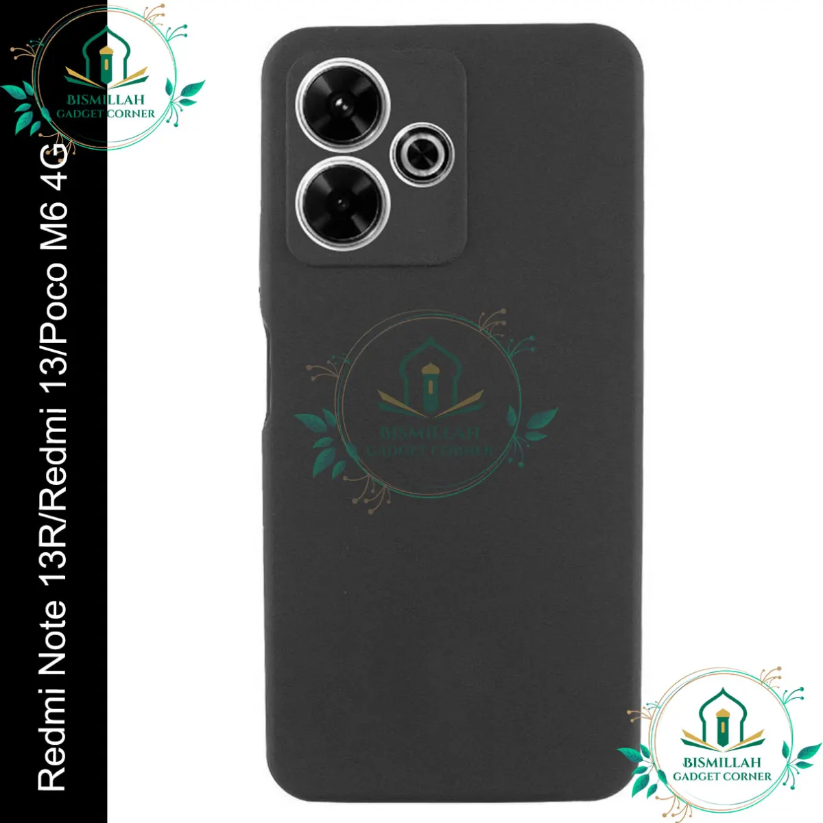 Original Premium Liquid Silicone Phone case for Xiaomi Redmi 13 / Xiaomi Redmi Note 13R / Xiaomi Poco M6 4G Liquid Silicon Mobile Back Case Soft Silicone Phone Cover