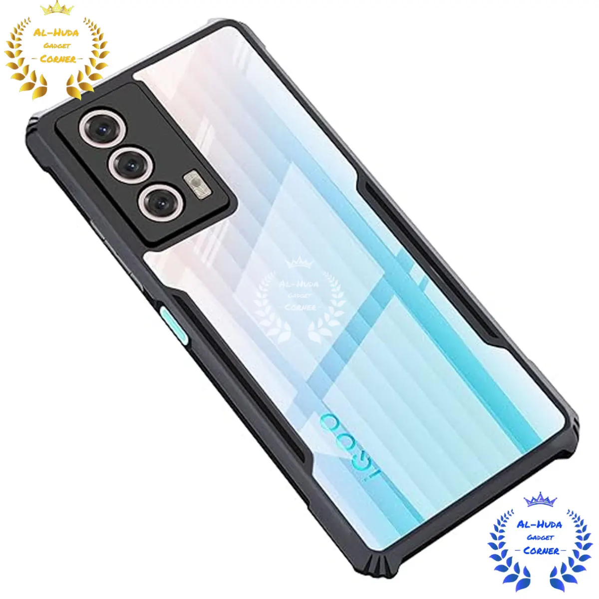 Xundd Back Cover for vivo iQOO Z5 5G Transparent Hybrid Hard PC Back Bumper - Price in Bangladesh
