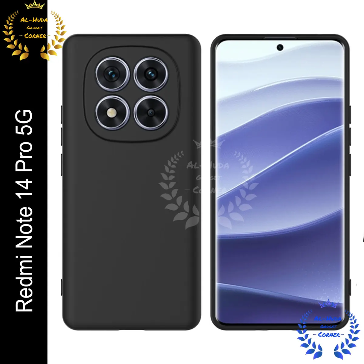 Premium Liquid Silicone Phone case for Redmi Note 14 Pro 5G Liquid Silicon Mobile Back Case Soft Silicone Phone Cover