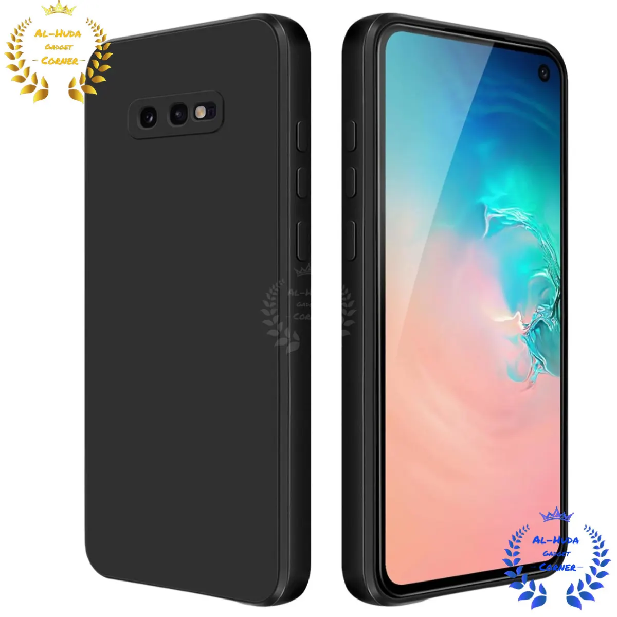 Shockproof & Transparent Crystal Clear Back Cover Case / Matte Protective Lens Flexible Back Cover for Samsung Galaxy S10E | Slim Silicone Cover with Soft Lining Shockproof Full Body Bumper Case