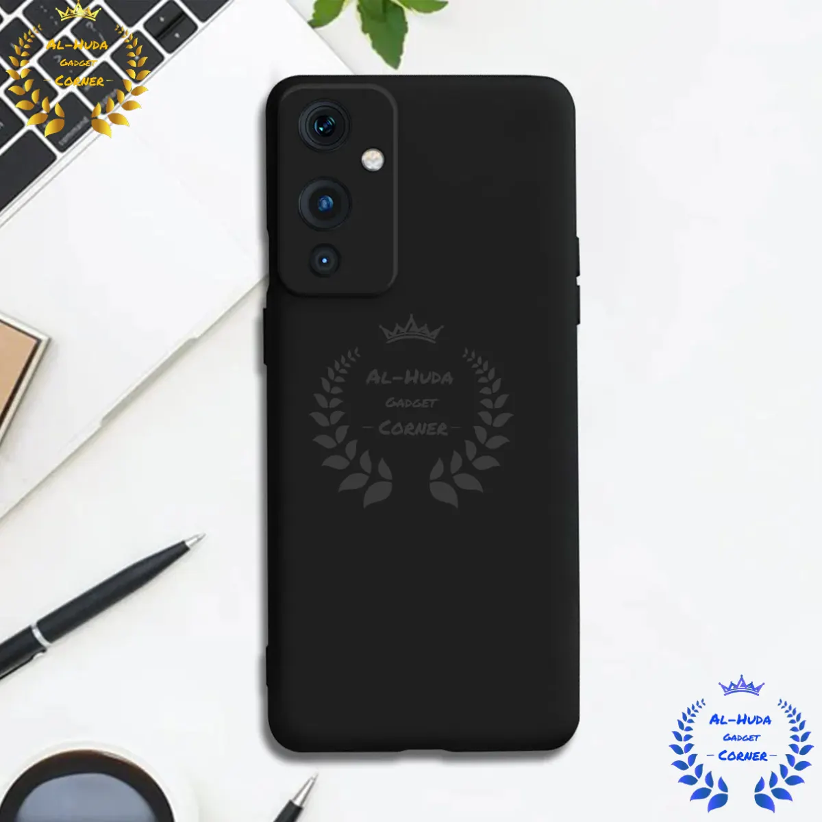 Shockproof & Transparent Crystal Clear Back Cover Case / Matte Protective Lens Flexible Back Cover for OnePlus 9 5G / 1+ 9 5G | Slim Silicone Cover with Soft Lining Shockproof Full Body Bumper Case