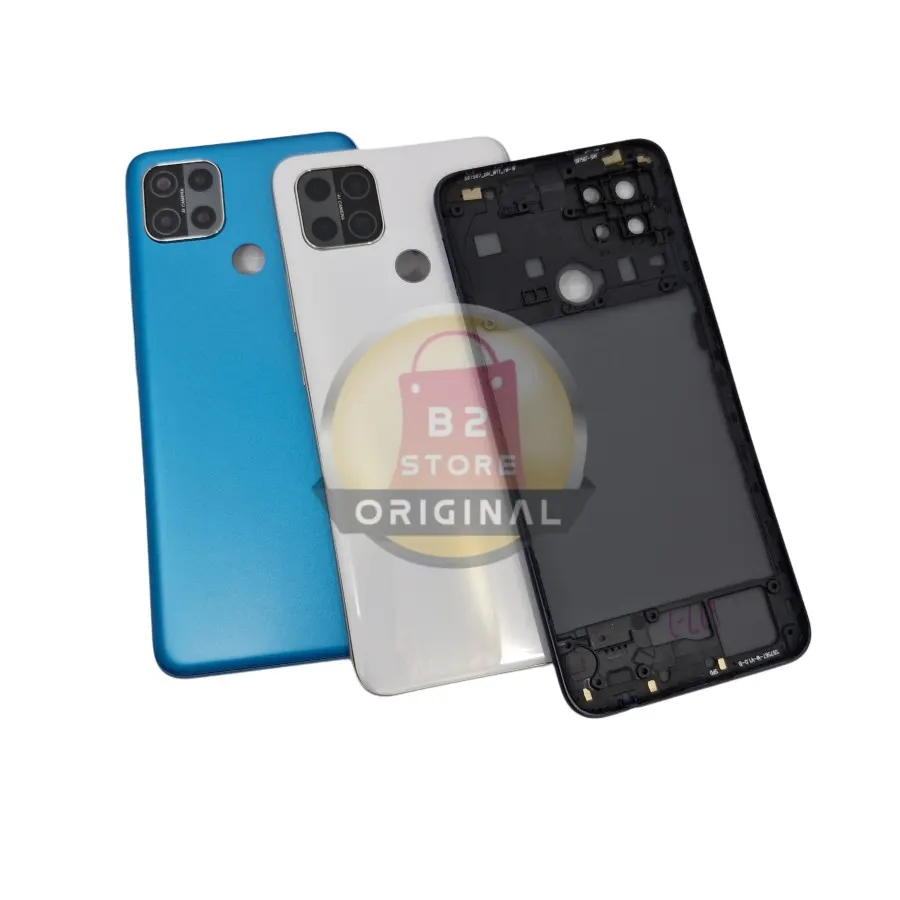 HOUSING BACK CASING KESING FULLSET BACKDOOR + BEZEL OPPO A15 | A15S