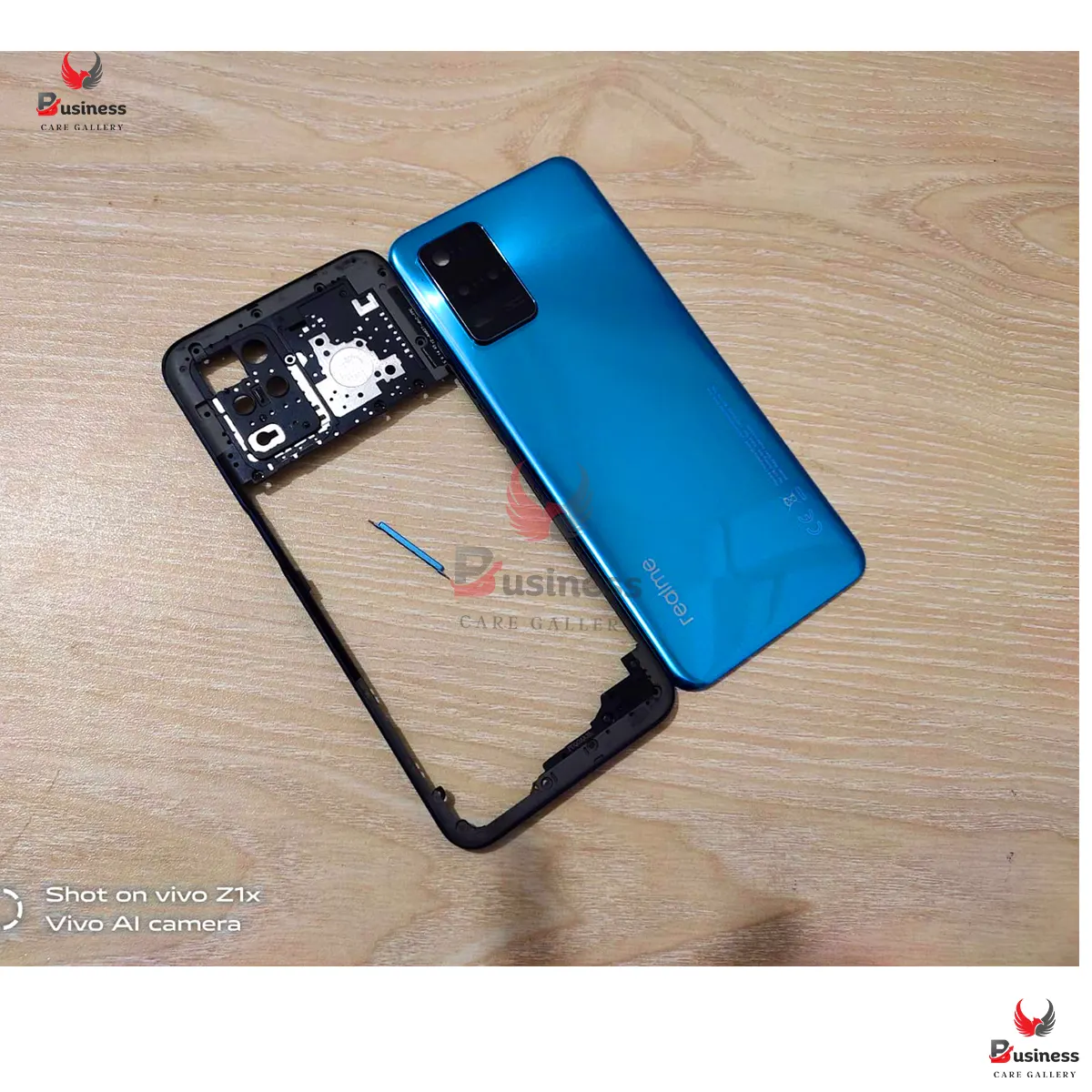 Replacement Backshell Panel + midel frame for Realme 8 5G Battery Back Door Back panel - Price in Bangladesh