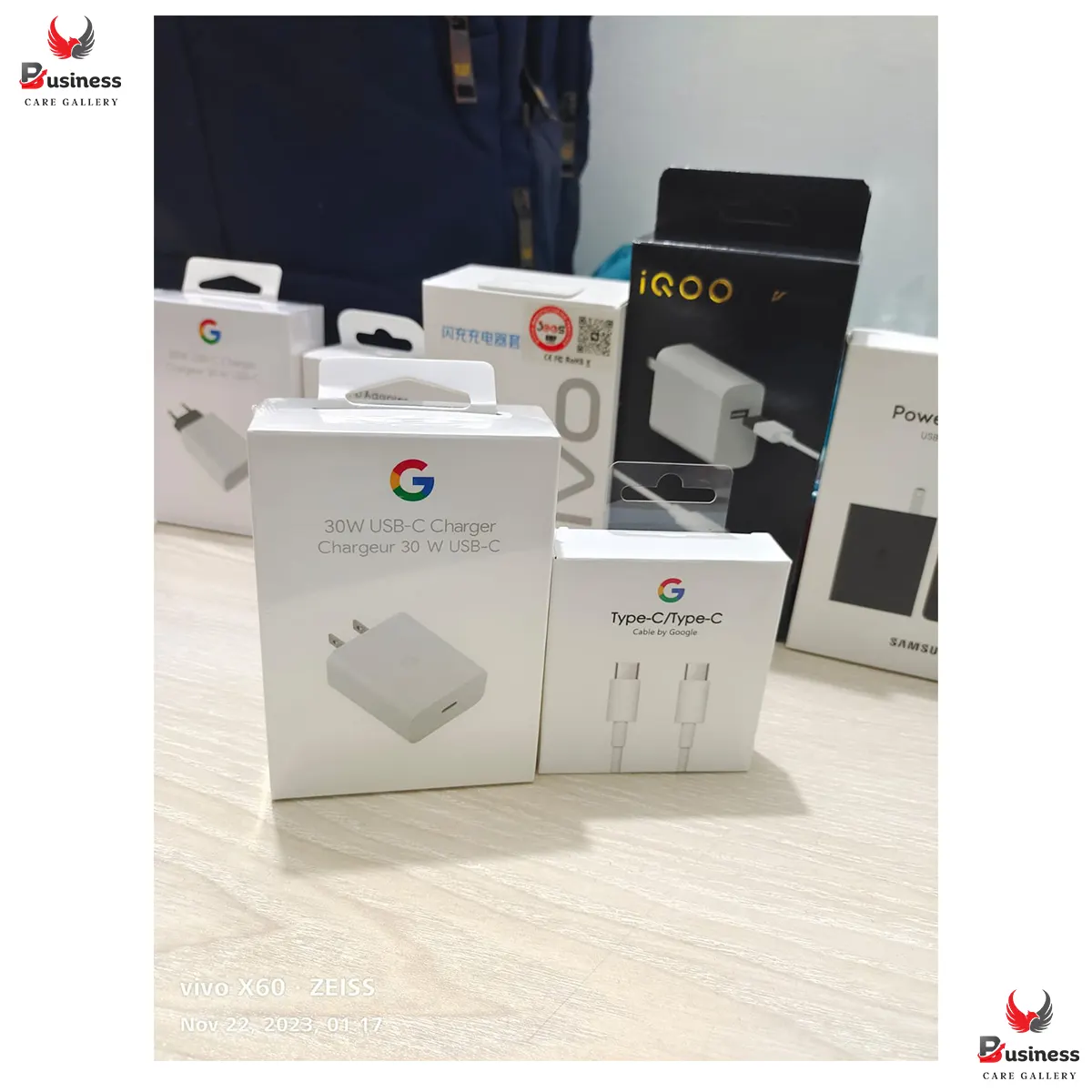 Premium Quality Google 30W USB-C Charger and Cable - Fast Charging Pixel Phone Charger - Compatible with Google Products and Other USB-C devices.