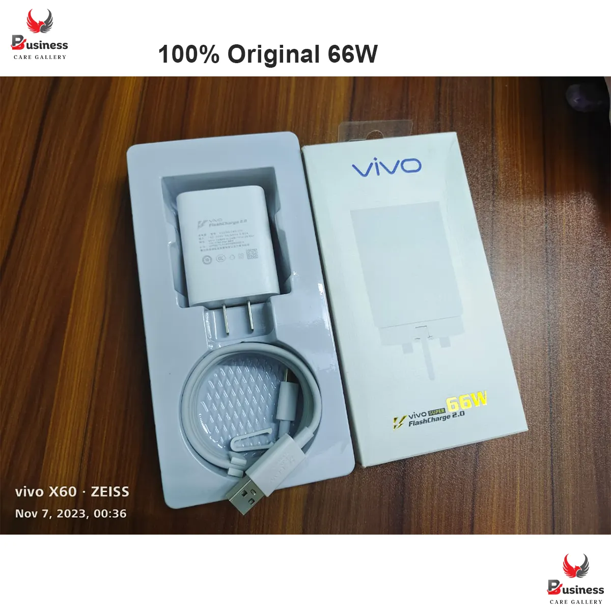 Vivo 66W FlashCharge 2.0 Charger for Vivo X Series & Latest/5G Phones.For Vivo V23 , V23e , V23e 5G , V23 5G , V23 Pro , V25 , V25 , Y35 ,Y55 , Y76 5G , Y75 ,  Y78 , Y78+ , iQOO Z7 , iQOO Z7s , iQOO Pad , X70 Pro