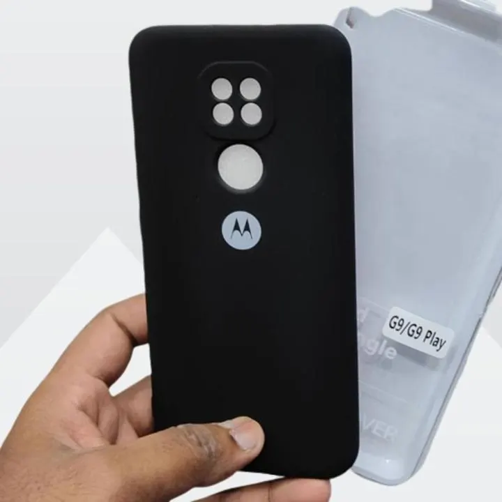 Premium Liquid Silicone Phone cover for Motorola G9 Play / Motorola G9 Back Cover