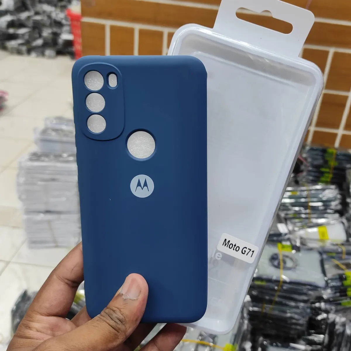 Premium Liquid Silicone Phone cover for Motorola Moto G71 5G Back Cover