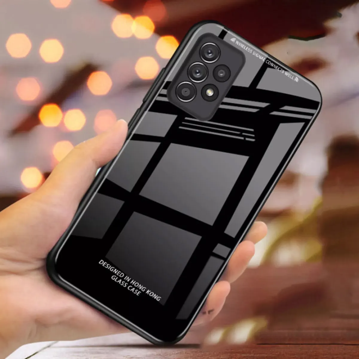 Tempered Glass Cover For Samsung Galaxy A32 5G Mobile Back Cover Full Protection With Tempered Glass