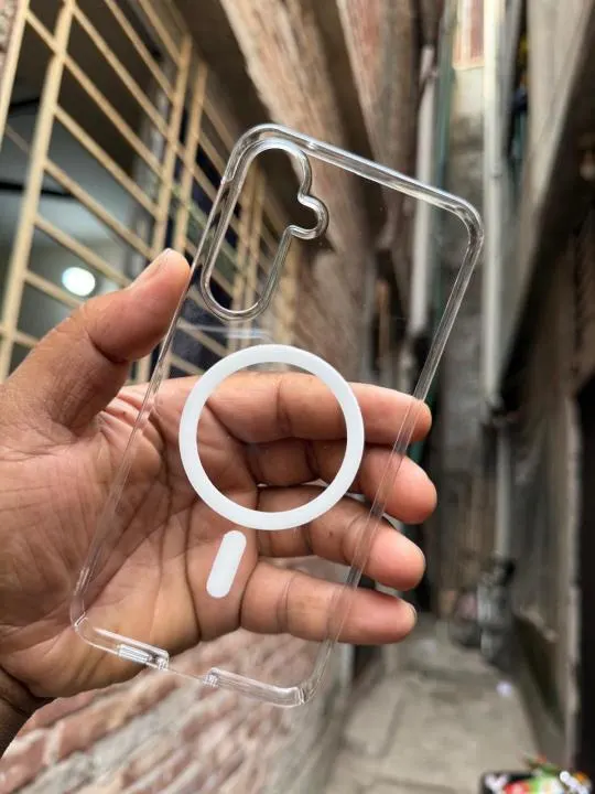 Transparent Back Cover For Samsung A36 Anti Yellow Cover ( Mobile Cover )
