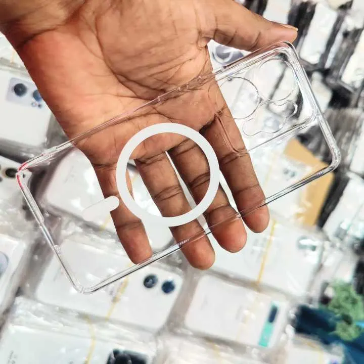 Transparent Back Cover For REALME 15 Anti Yellow Cover ( Mobile Cover )