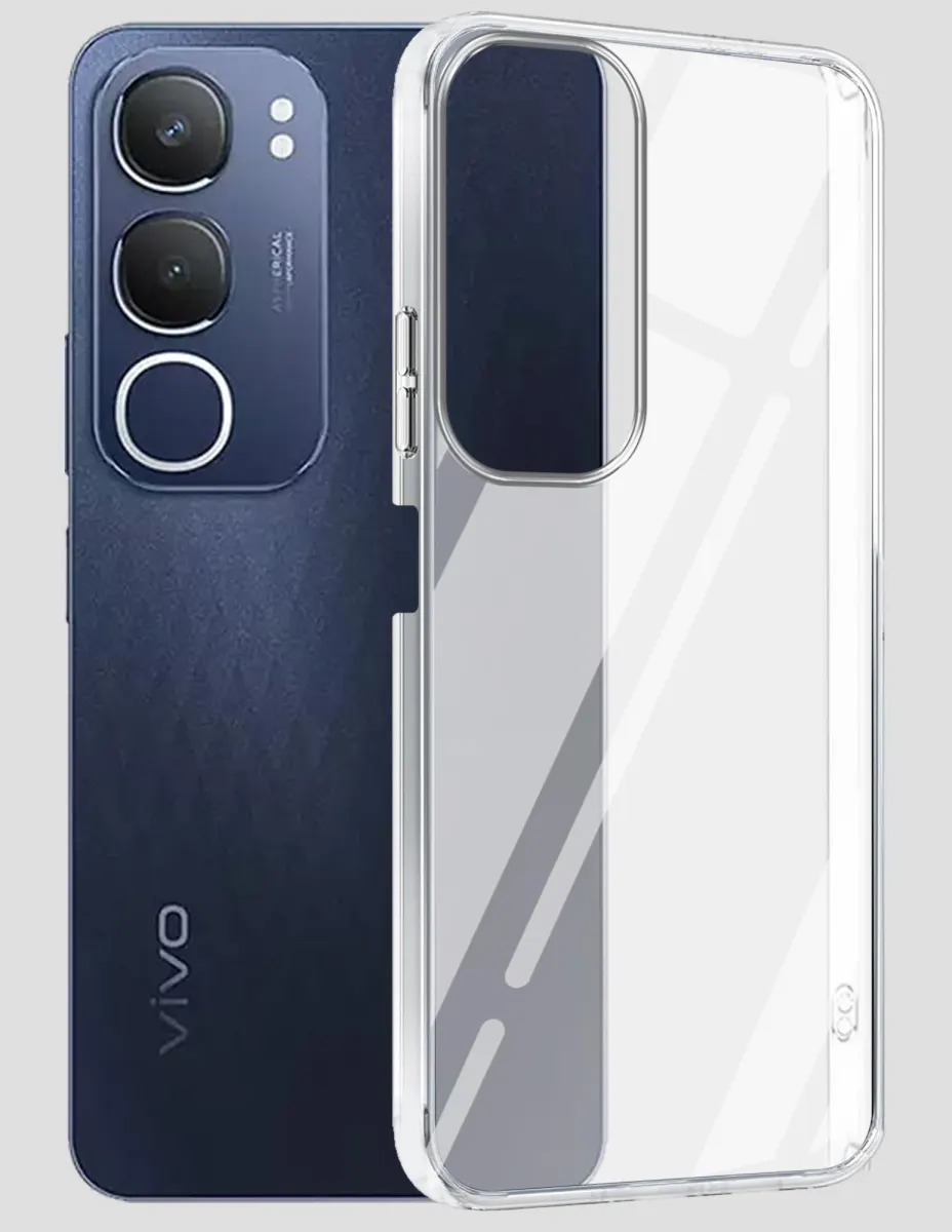 Transparent Back Cover For Vivo Y21D Anti Yellow Cover ( Mobile Cover )