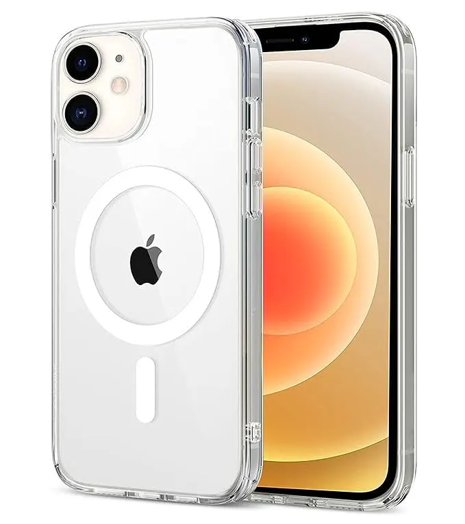 Transparent Back Cover For iPhone 12  Anti Yellow Cover ( Mobile Cover )