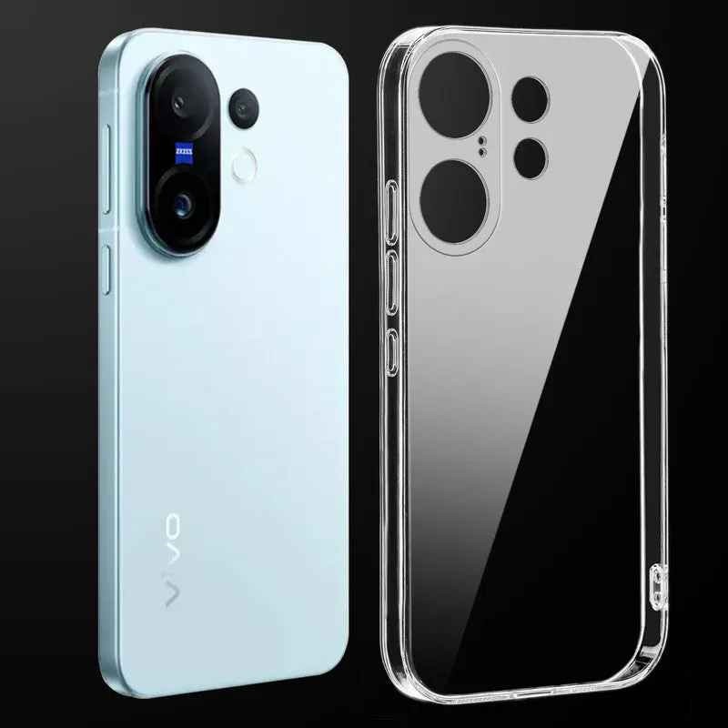 Transparent Back Cover For Vivo X200 FE Anti Yellow Cover ( Mobile Cover )