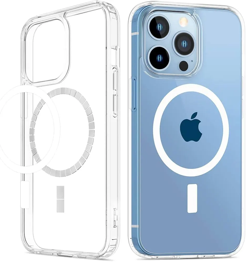 Transparent Back Cover For iPhone 13 PRO Anti Yellow Cover ( Mobile Cover )