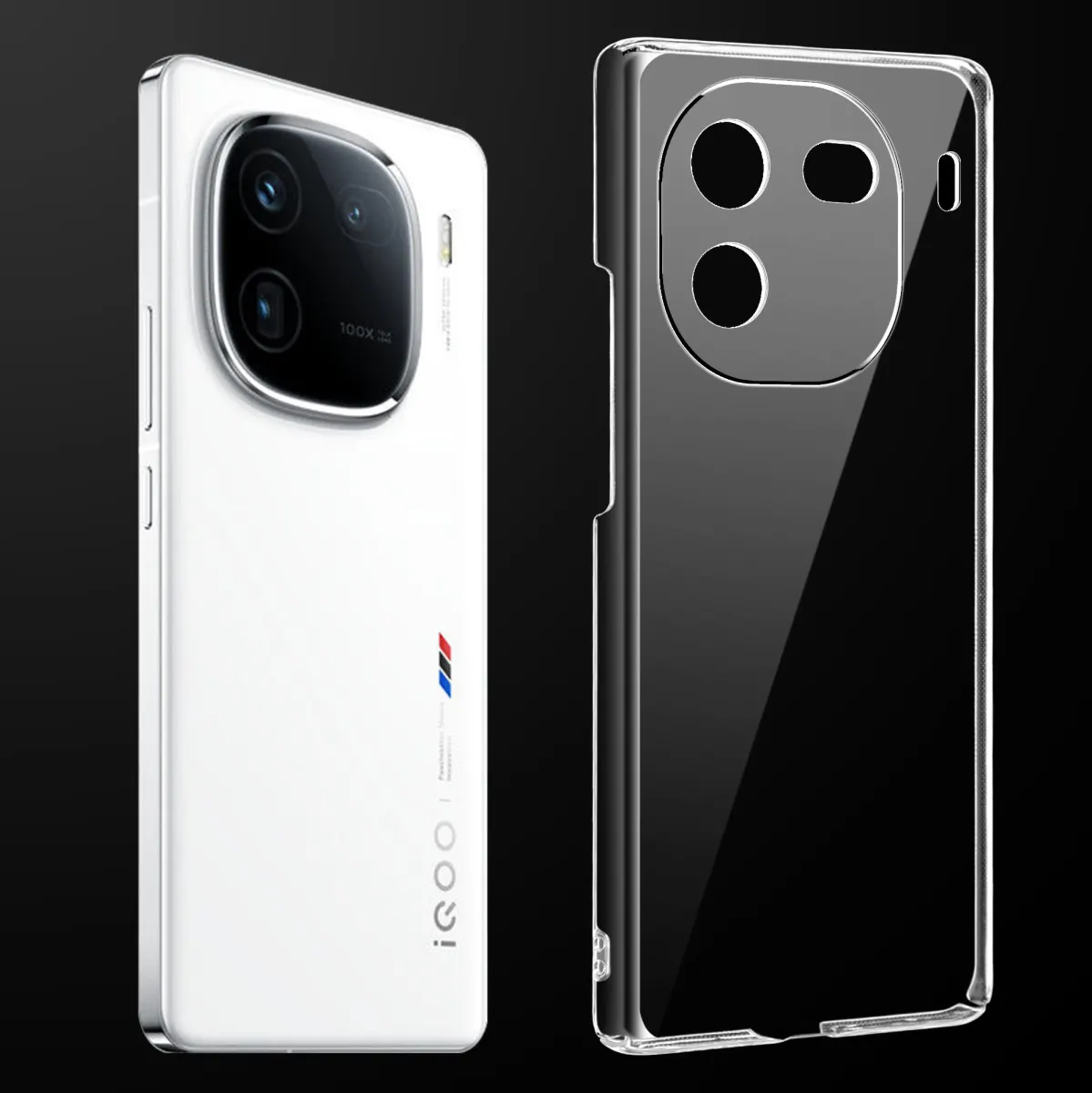 Transparent Back Cover For IQOO NEO 9 Anti Yellow Cover ( Mobile Cover )