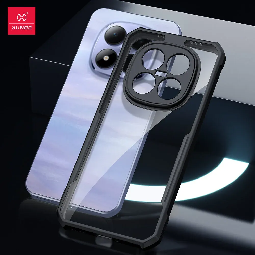 Xundd Back Cover for Redmi Note 15 Pro Plus 5G Transparent Hybrid Hard PC Back Bumper - Price in Bangladesh